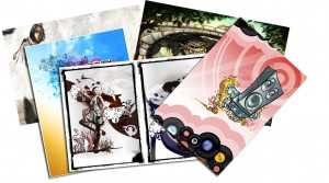 postcard_examples Postcard examples that have been used by artists and designers for self- promotion.