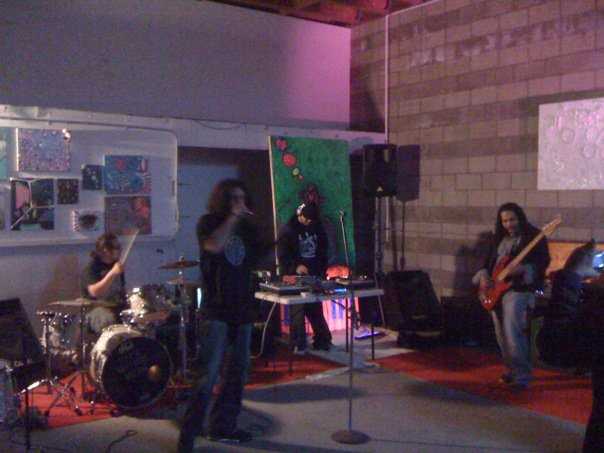 Hip -hop band The Find art event was a night of music, art, and creativity