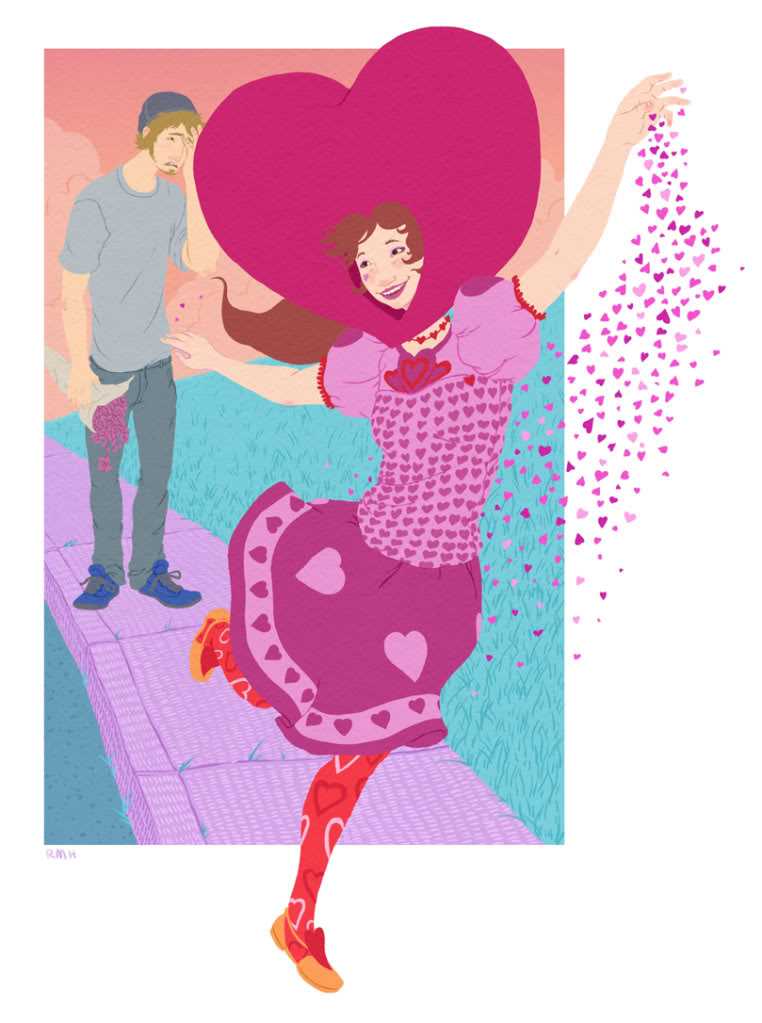 rachel m hunt Don't wear hearts