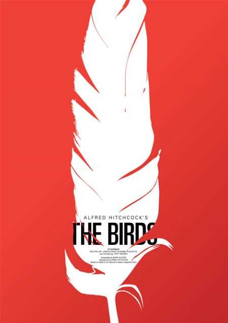 poster-the-birds So simple but so brilliant- love the 60's vibe design from Corey Holms