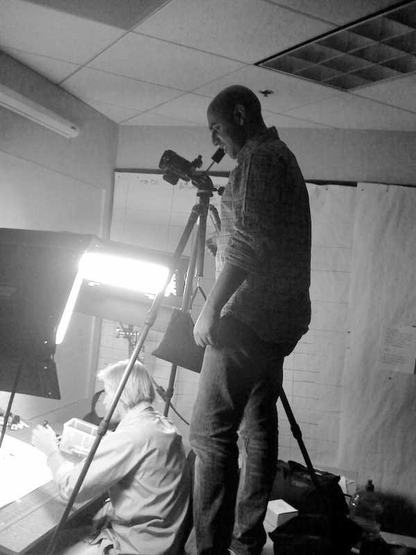 hamesh_jamie Hamesh Shahani shoots Jamie sketching
