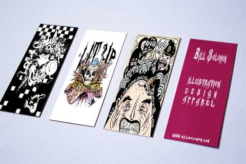 mini business cards Portfolio cards