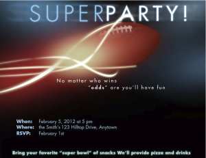 SuperBowl_Invites_1v4-3 Use a Postcard template.