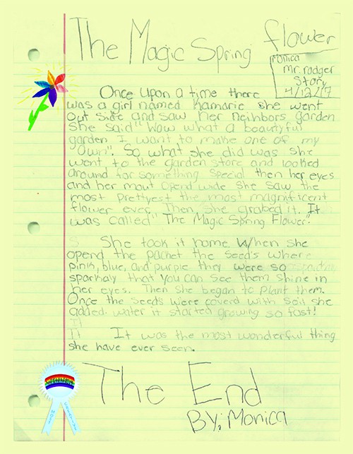 The Magic Spring Flower winning story